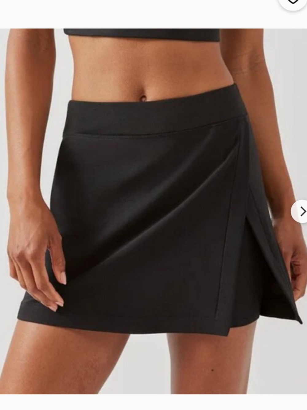 Outdoor Voices Court Skort Black
